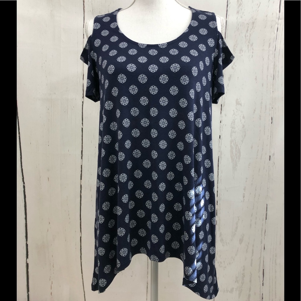 Jones of New York peekaboo top